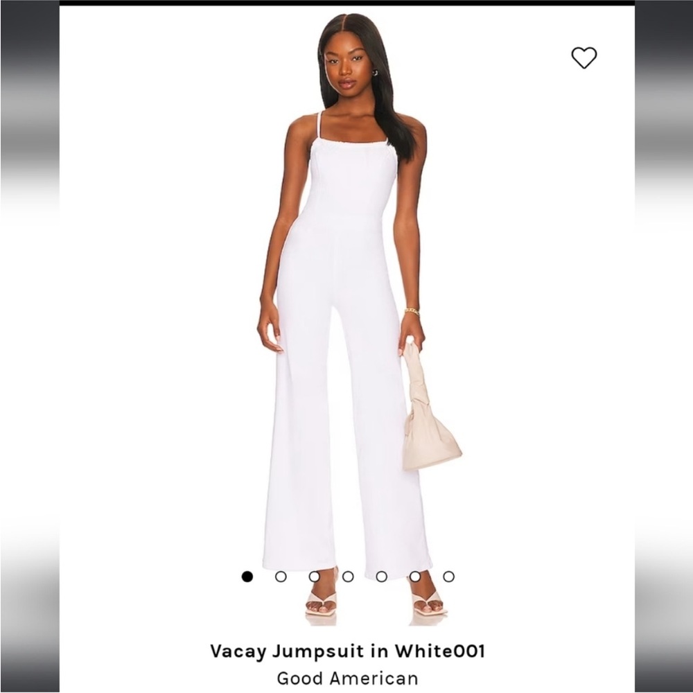 Good American White Jumpsuit